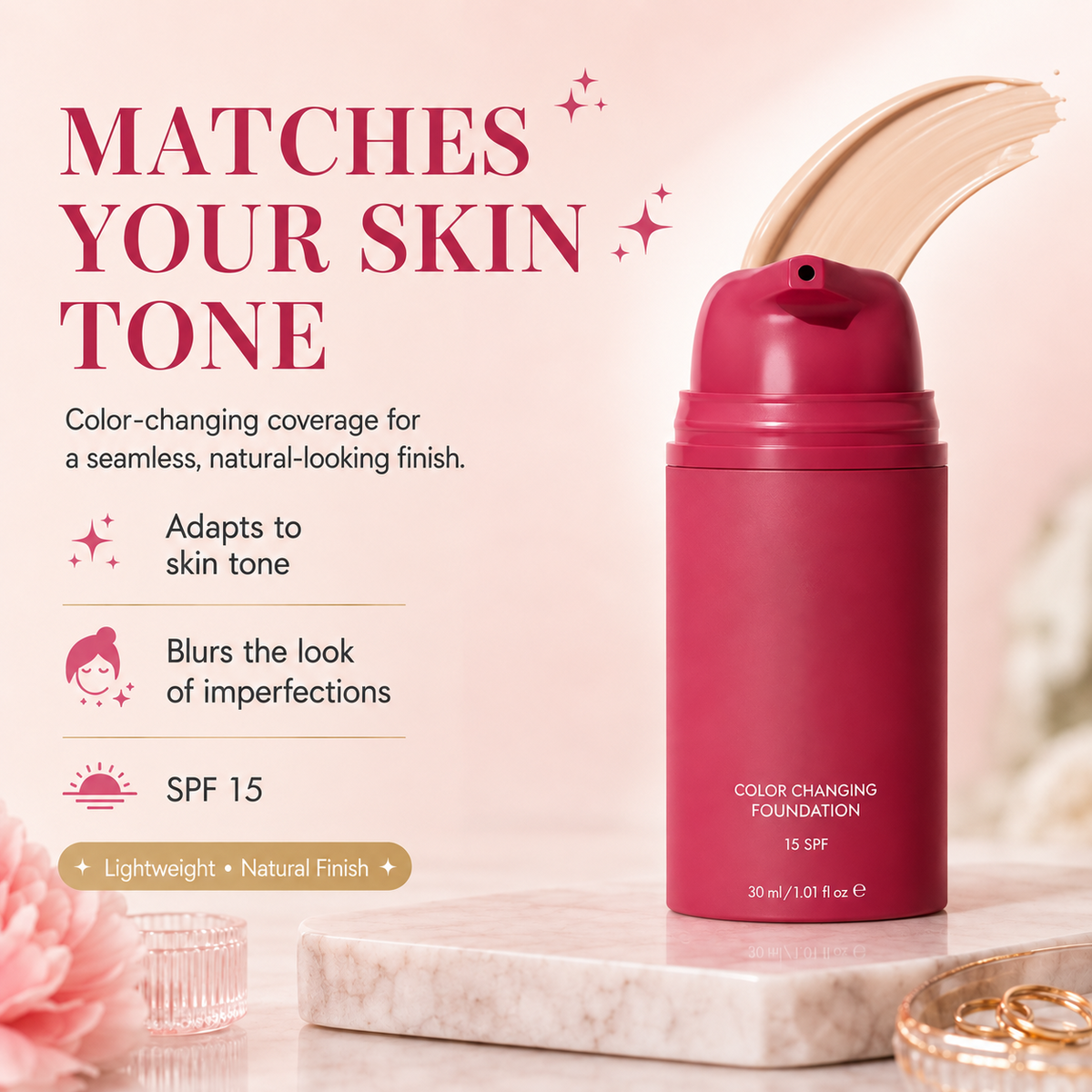 Adaptive Glow Foundation – A Monthly Ritual for Fresh-Looking Skin