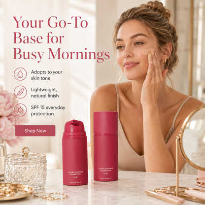Adaptive Glow Foundation – A Monthly Ritual for Fresh-Looking Skin